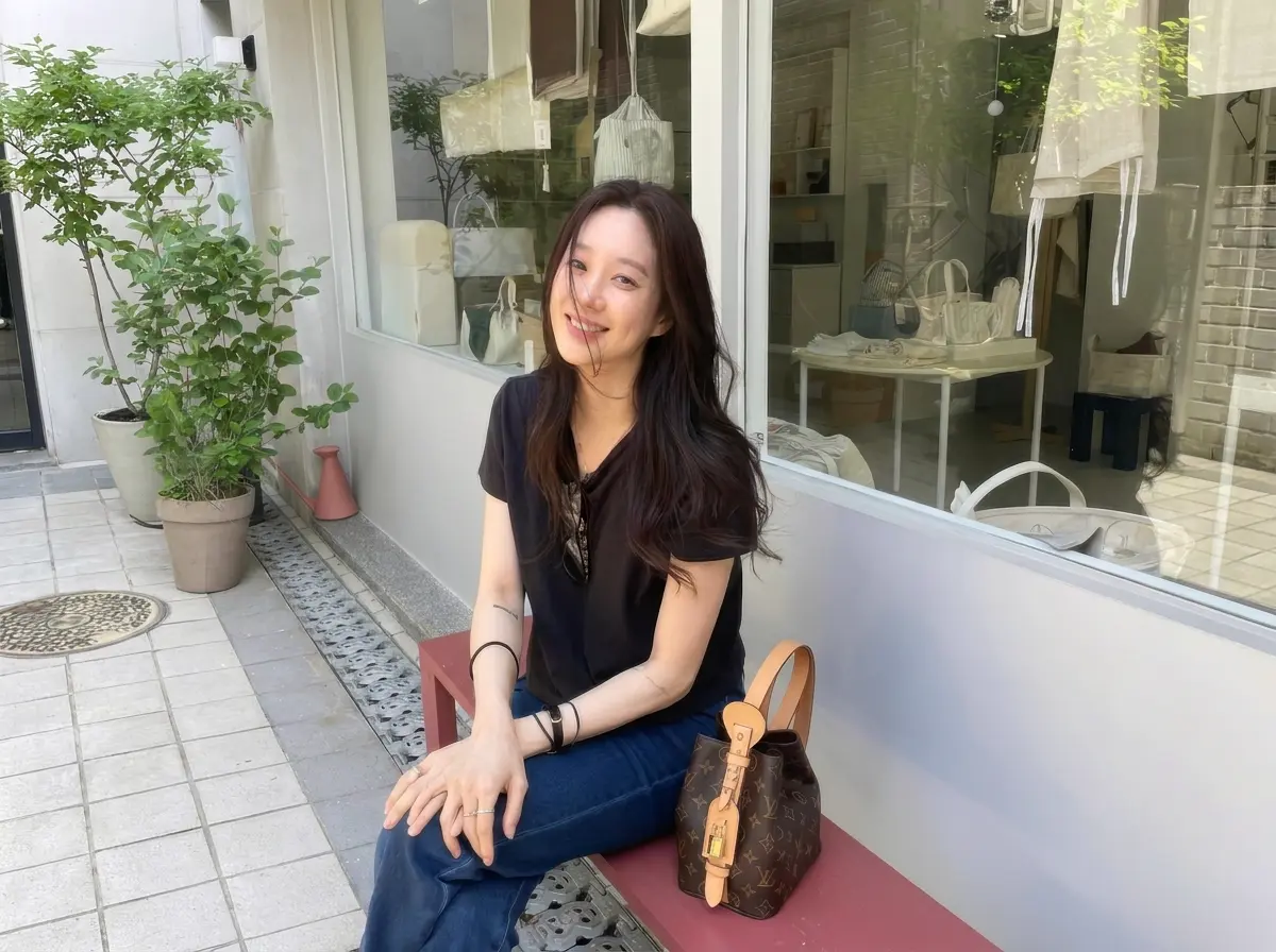 "정려원" 루이비통 올인BB