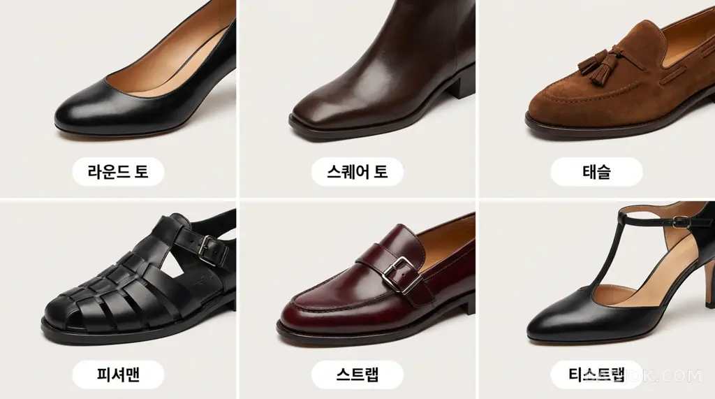 앞코(Toe)의 종류