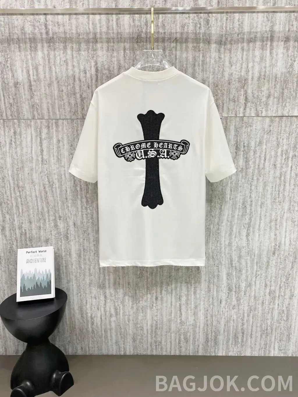 크롬하츠 크롬하츠 26SS 헤비웨이트 코튼 반팔티 상세 이미지