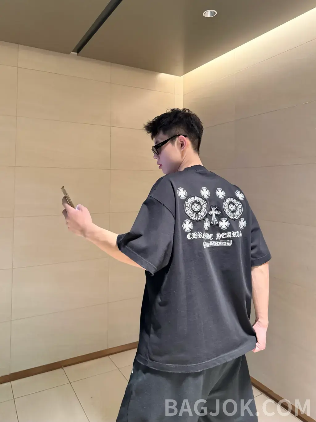 크롬하츠 크롬하츠 자수 티셔츠 상세 이미지