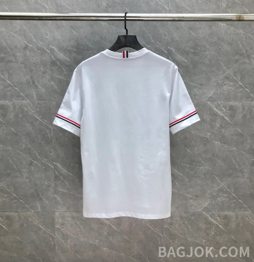 톰브라운 톰브라운 26SS 순면 라운드티 상세 이미지