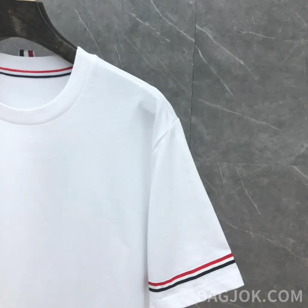 톰브라운 톰브라운 26SS 순면 라운드티 상세 이미지