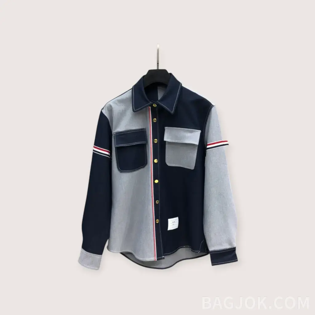 톰 브라운 더블 슬리브 데님 셔츠 재킷_대표이미지