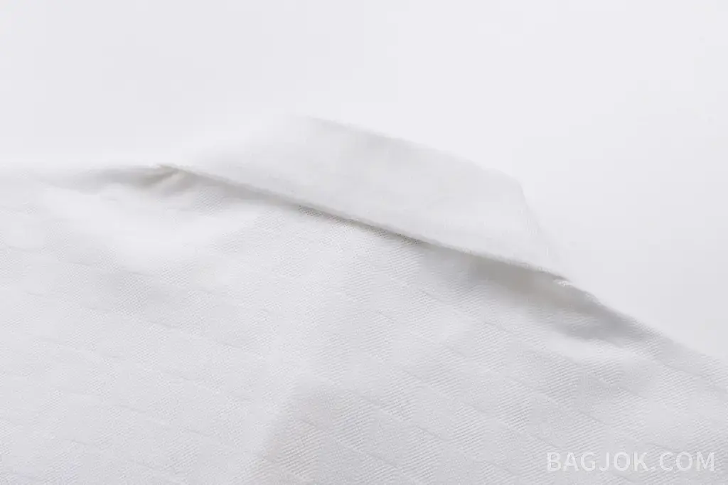 루이비통 루이비통 코튼 자카드 체크 폴로 셔츠 상세 이미지