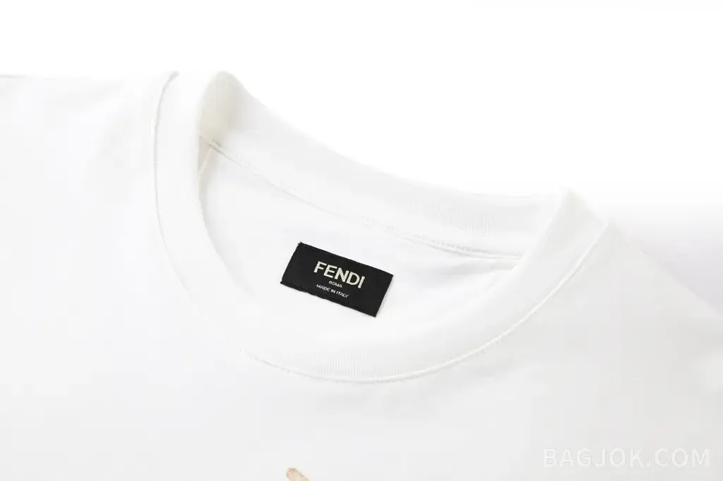 펜디 펜디 아이스크림 그래픽 발포 프린팅 반팔 티셔츠 상세 이미지