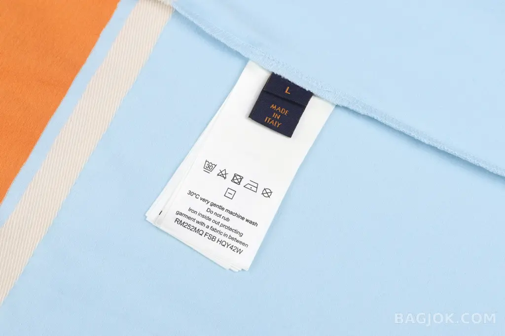 루이비통 루이비통 컬러 스트라이프 니트 반팔 티셔츠 상세 이미지