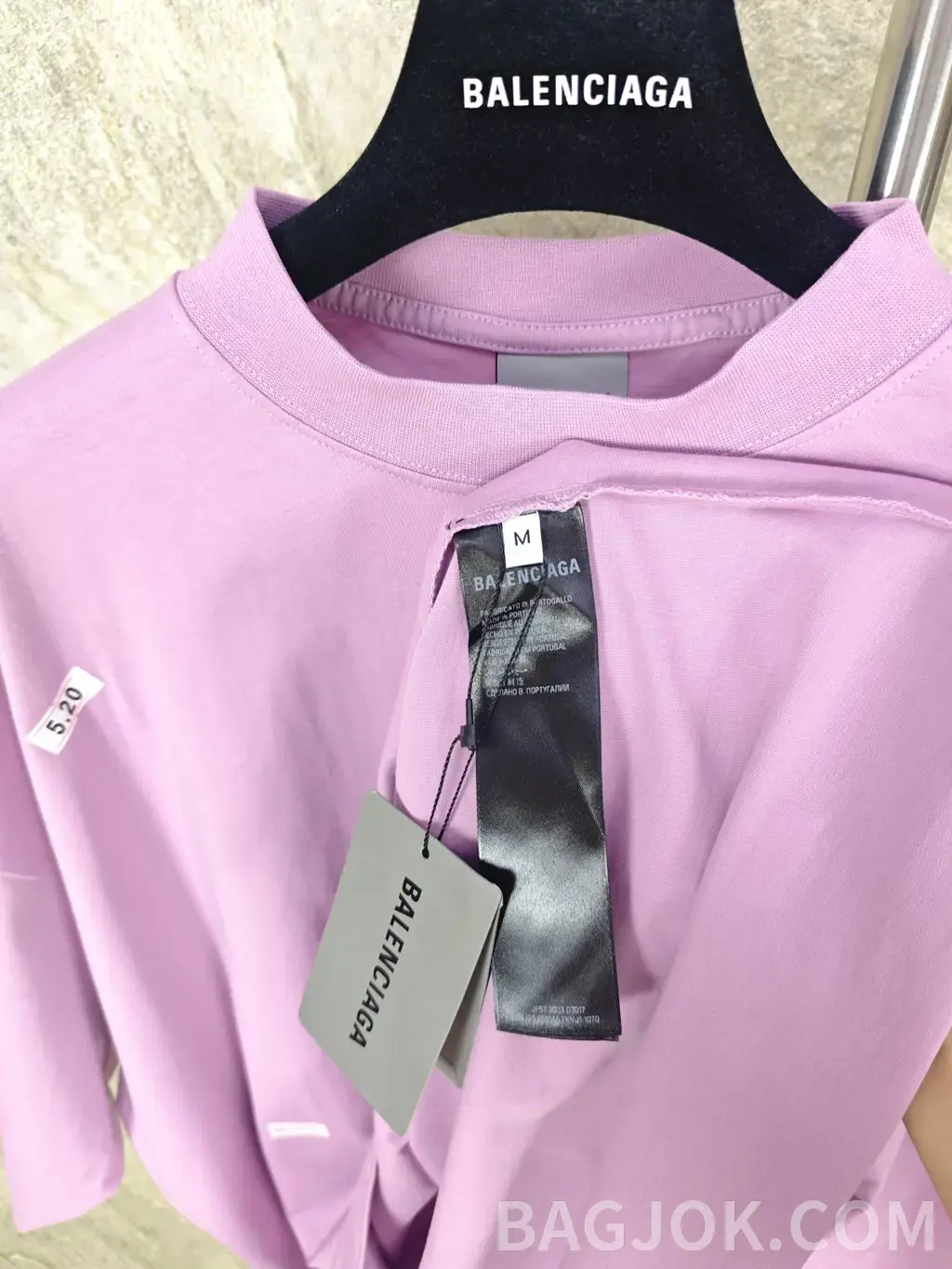 발렌시아가 발렌시아가 26SS 520 스티커 티셔츠 상세 이미지