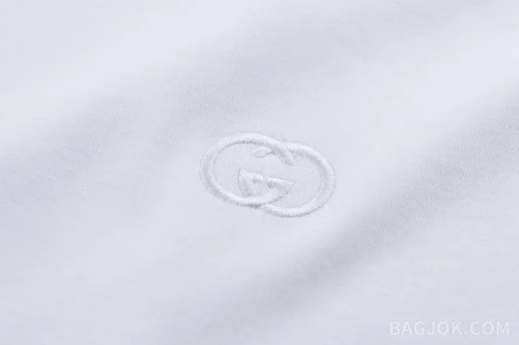 구찌 구찌 더블 G 자수 반팔 티셔츠 상세 이미지