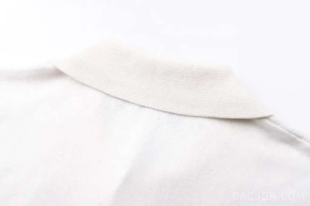 펜디 펜디 로고 버튼 니트 폴로 셔츠 상세 이미지