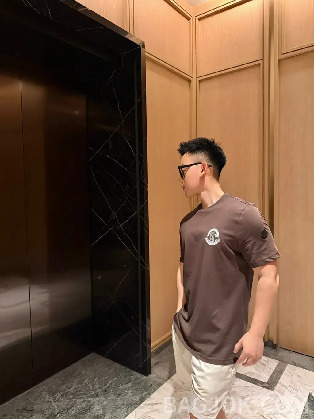 몽클레어 몽클레어 로고 반팔 티셔츠 상세 이미지