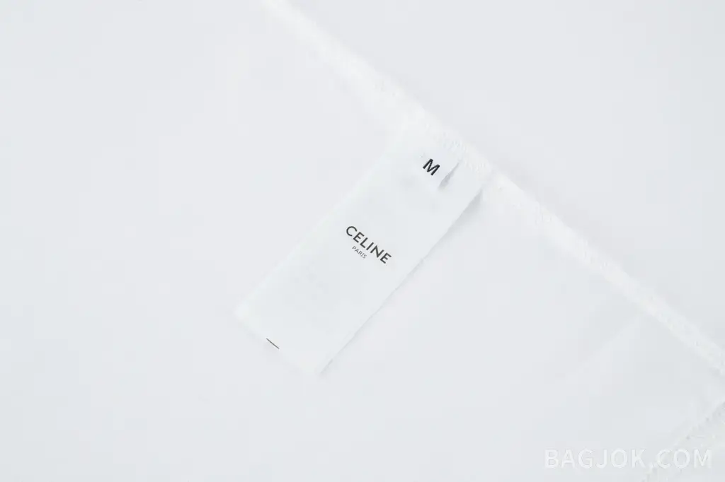셀린느 셀린느 프린트 레터링 로고 티셔츠 상세 이미지