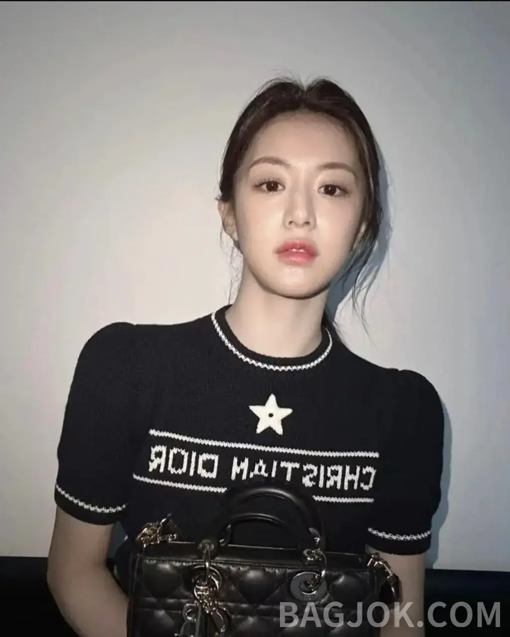 디올 디올 럭키스타 반팔 니트 상세 이미지