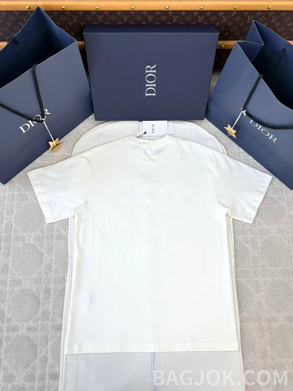 디올 디올 No Dior No Dietrich 프린트 반팔 티셔츠 상세 이미지