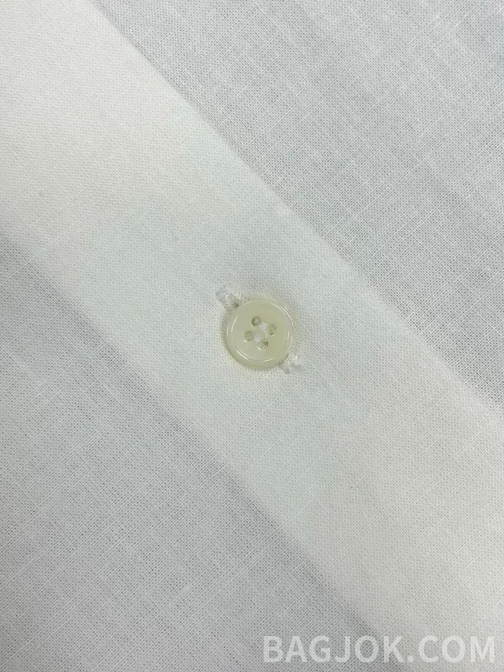 미우미우 미우미우 스캘럽 칼라 린넨 블렌드 반팔 셔츠 상세 이미지