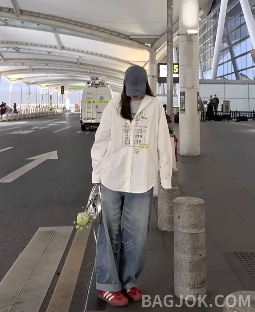 메종 마르지엘라 MM6 메종 마르지엘라 빈티지 그래픽 오버사이즈 셔츠 상세 이미지