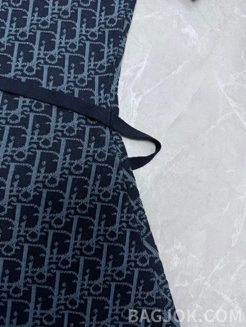 디올 디올 오블리크 패턴 플레어 미니 원피스 상세 이미지