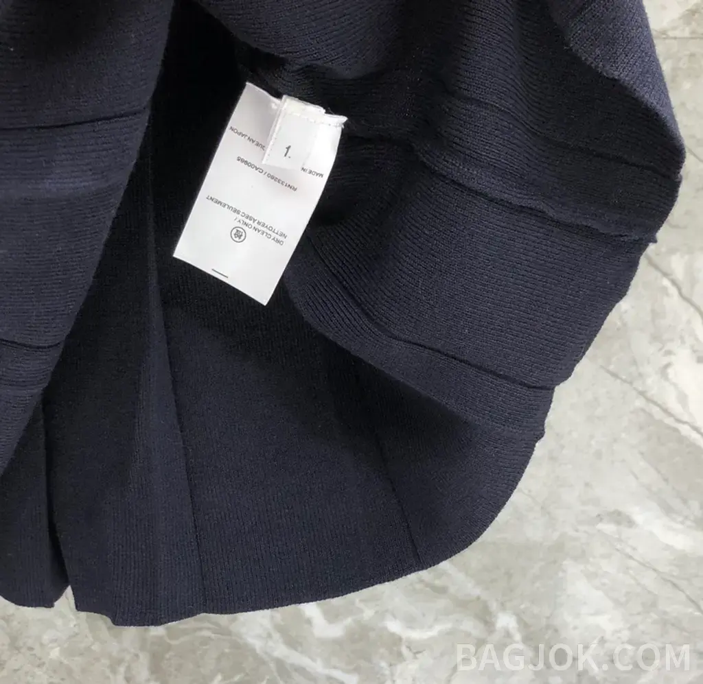 톰브라운 톰브라운 폴로 플리츠 미니 원피스 상세 이미지