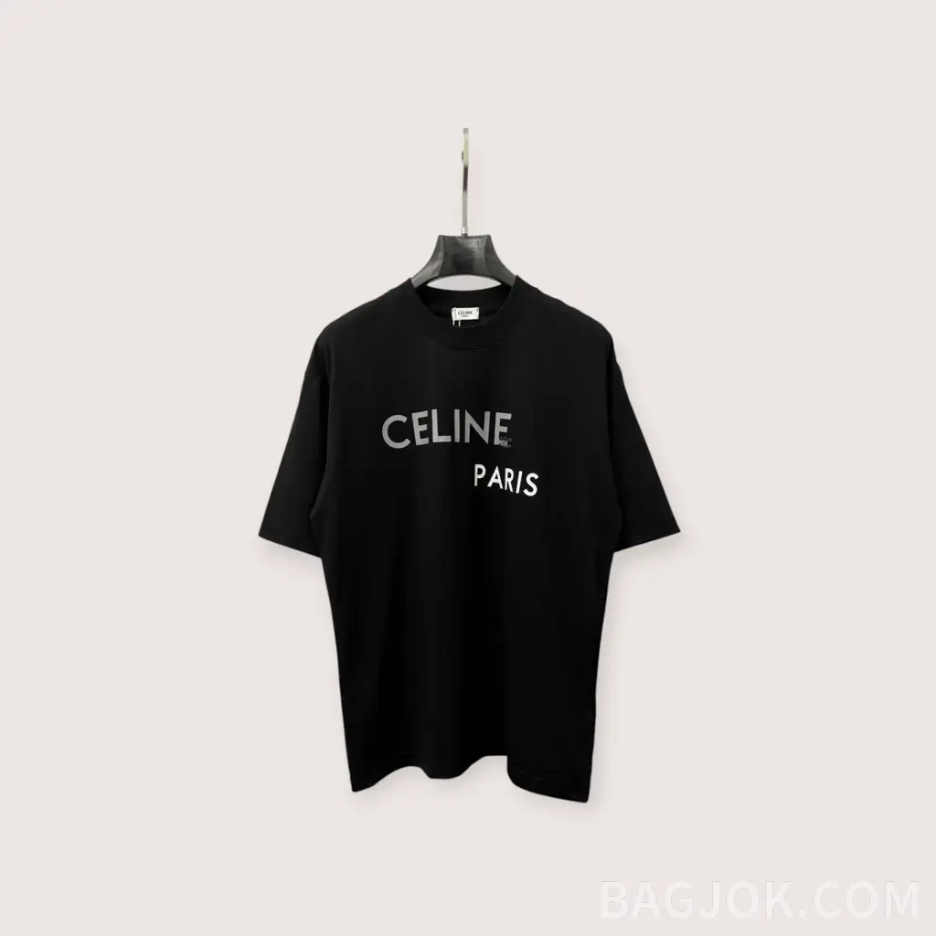셀린느 커플 CELINE PARIS 오버핏 반팔 티셔츠_대표이미지