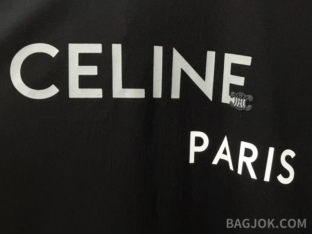 셀린느 셀린느 커플 CELINE PARIS 오버핏 반팔 티셔츠 상세 이미지