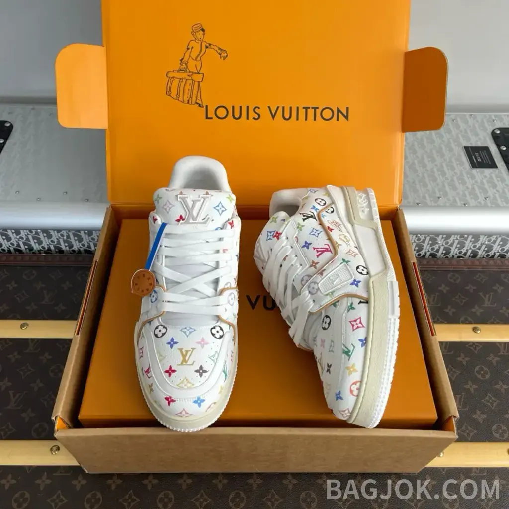 루이비통 루이비통 LV x TM LV 트레이너 여성 스니커즈 상세 이미지
