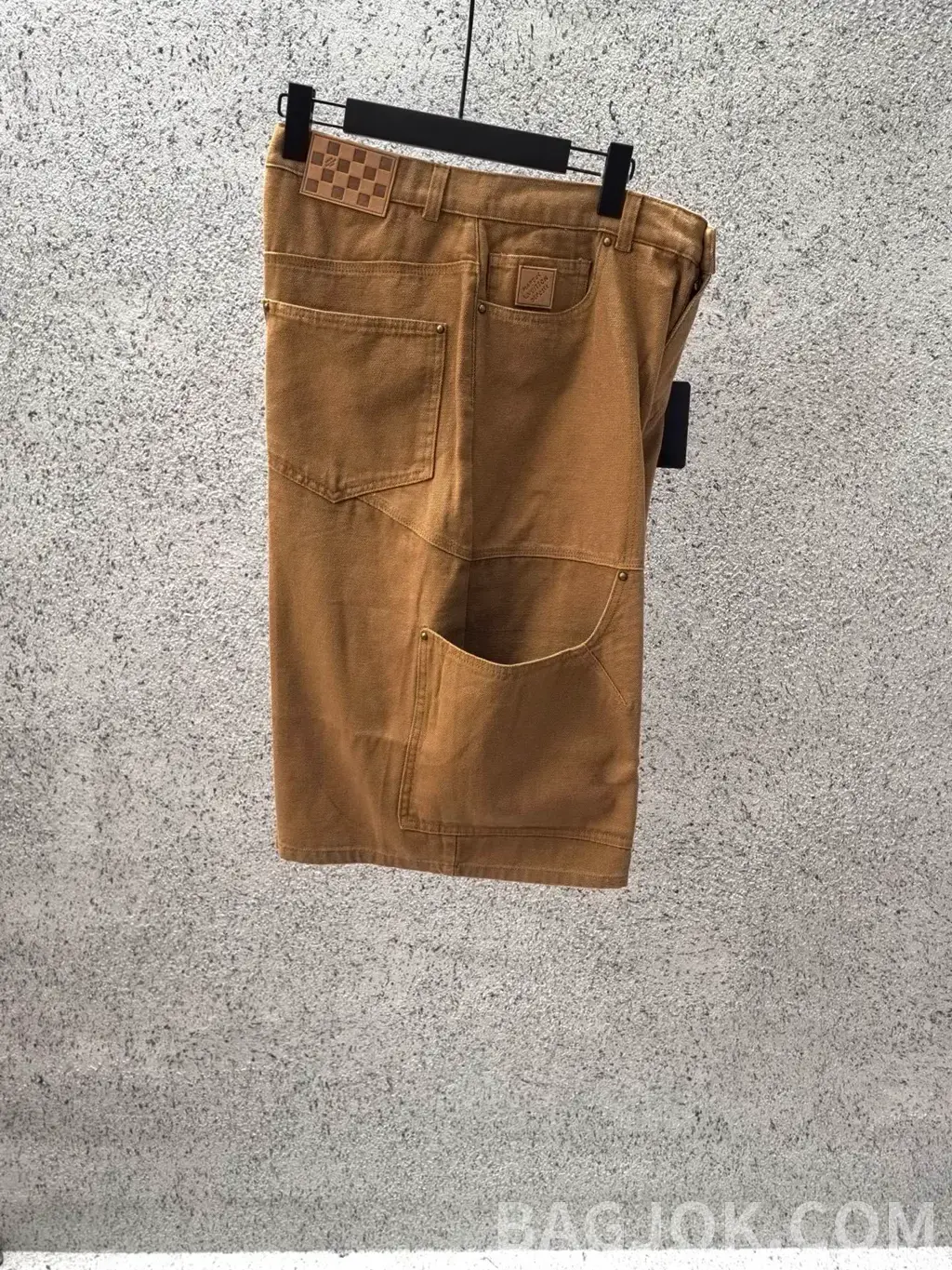 루이비통 루이비통 X 니고 콜라보 데님 카고 쇼츠 상세 이미지