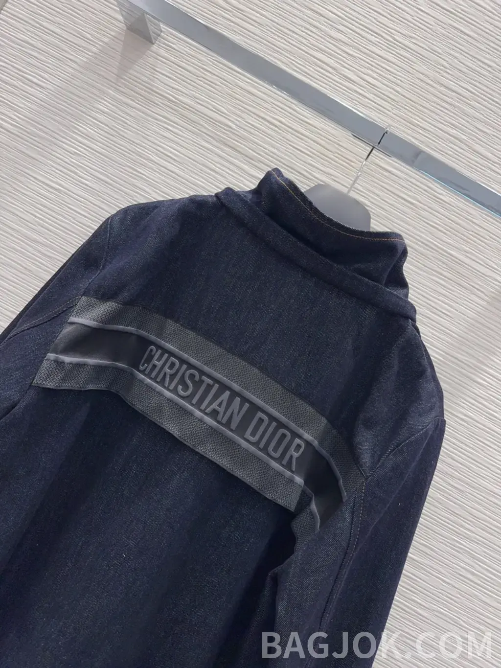디올 디올 오블리크 패턴 데님 후드 자켓 상세 이미지