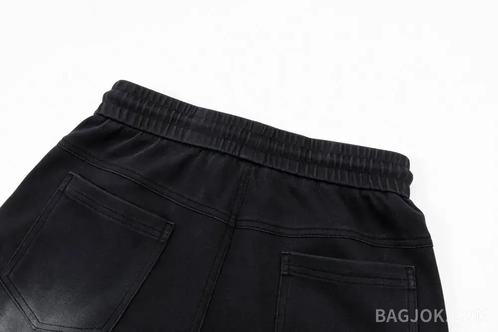 발렌시아가 발렌시아가 워싱 디스트레스드 와이드 크롭 팬츠 상세 이미지