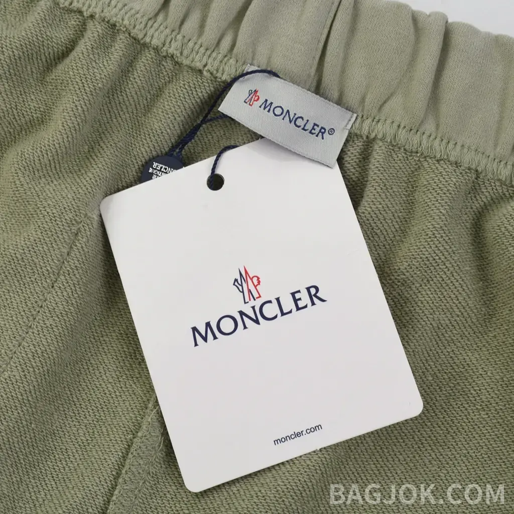몽클레어 몽클레어 테리 로고 쇼츠 상세 이미지
