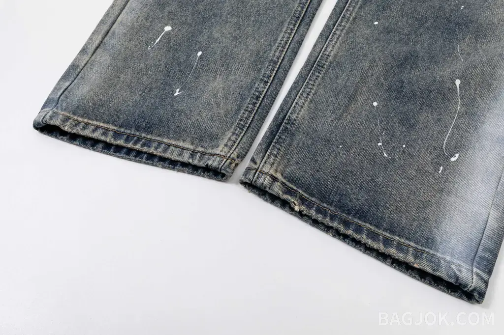 메종 마르지엘라 MAISON MARGIELA 넘버링 페인트 데님 팬츠 상세 이미지