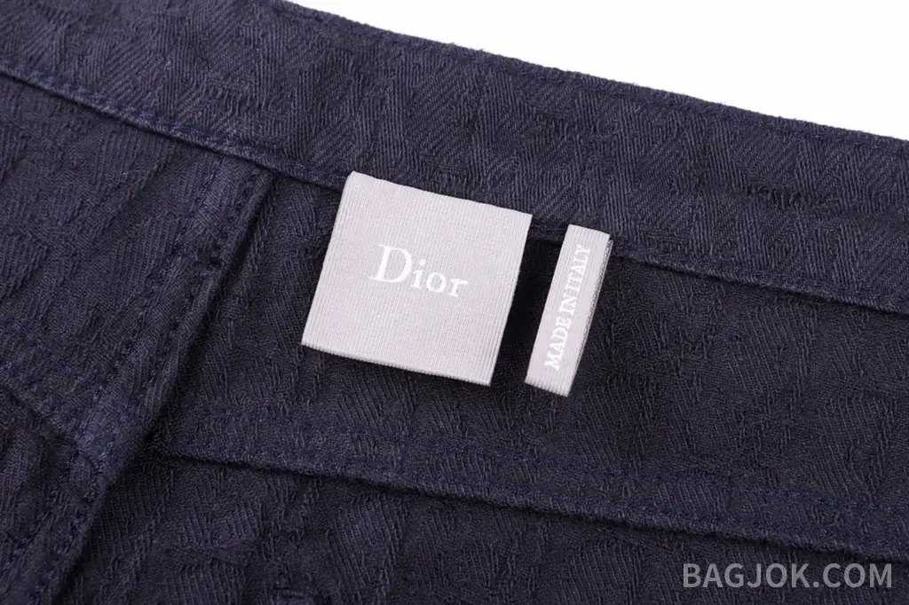 디올 DIOR 오블리크 자카드 데님 팬츠 상세 이미지