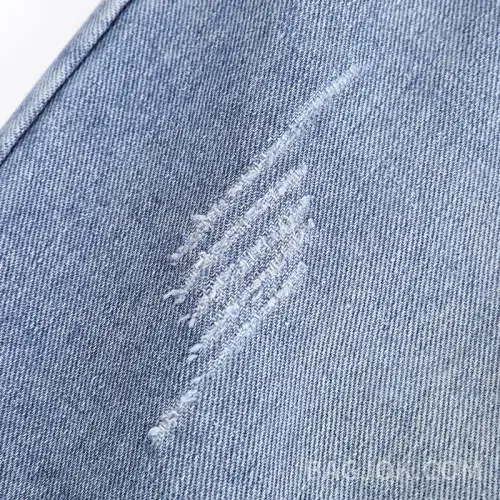 스톤아일랜드 STONE ISLAND 디스트레스드 데님 반바지 상세 이미지