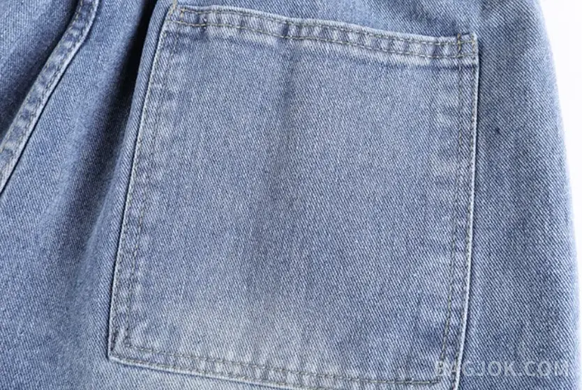 스톤아일랜드 STONE ISLAND 디스트레스드 데님 반바지 상세 이미지