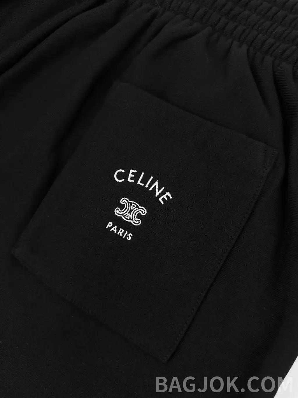셀린느 CELINE 트리옹프 자수 코튼 반바지 상세 이미지