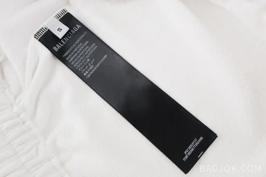 발렌시아가 BALENCIAGA 테이프 그래픽 헤비 코튼 쇼츠 상세 이미지