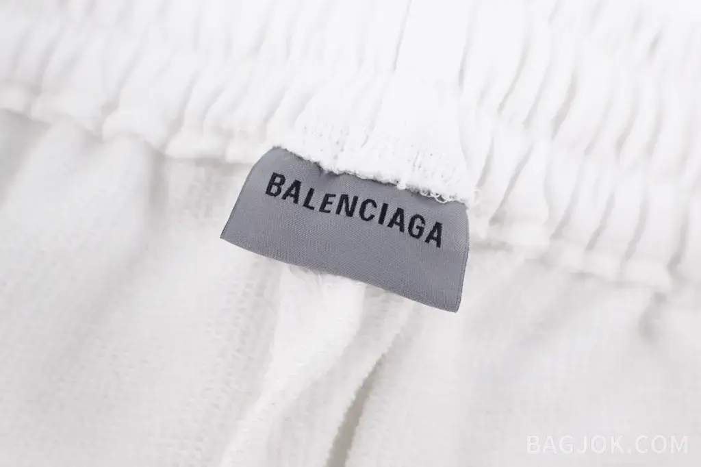 발렌시아가 BALENCIAGA 테이프 그래픽 헤비 코튼 쇼츠 상세 이미지