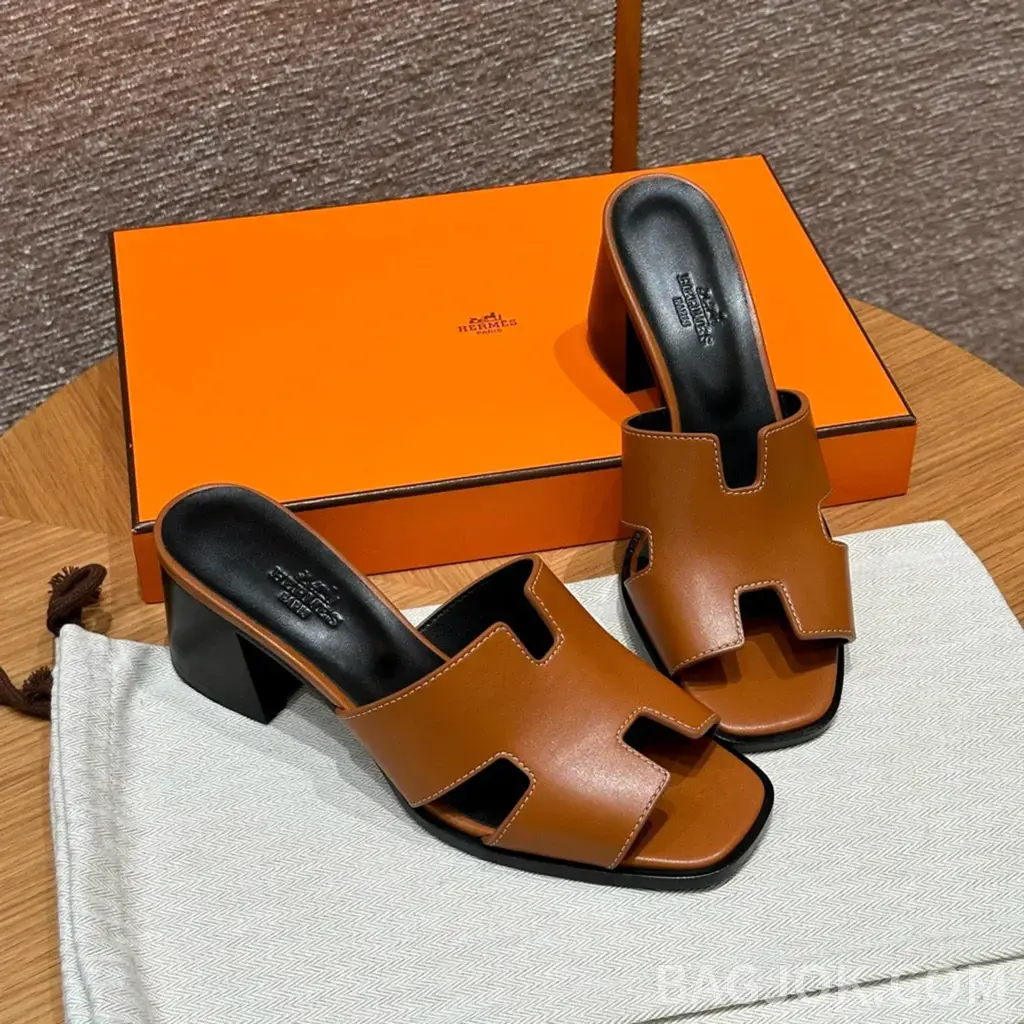 에르메스 에르메스 헬리아 60 힐 샌들 (카프스킨) 상세 이미지