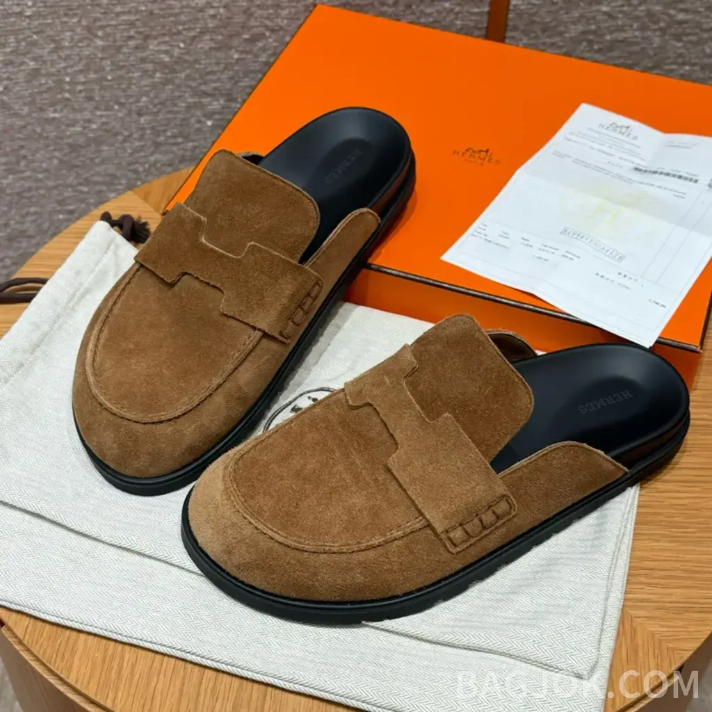 에르메스 에르메스 고(Go) 뮬 블로퍼(스웨이드) 상세 이미지
