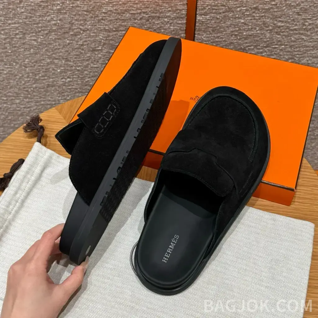 에르메스 에르메스 고(Go) 뮬 블로퍼(스웨이드) 상세 이미지