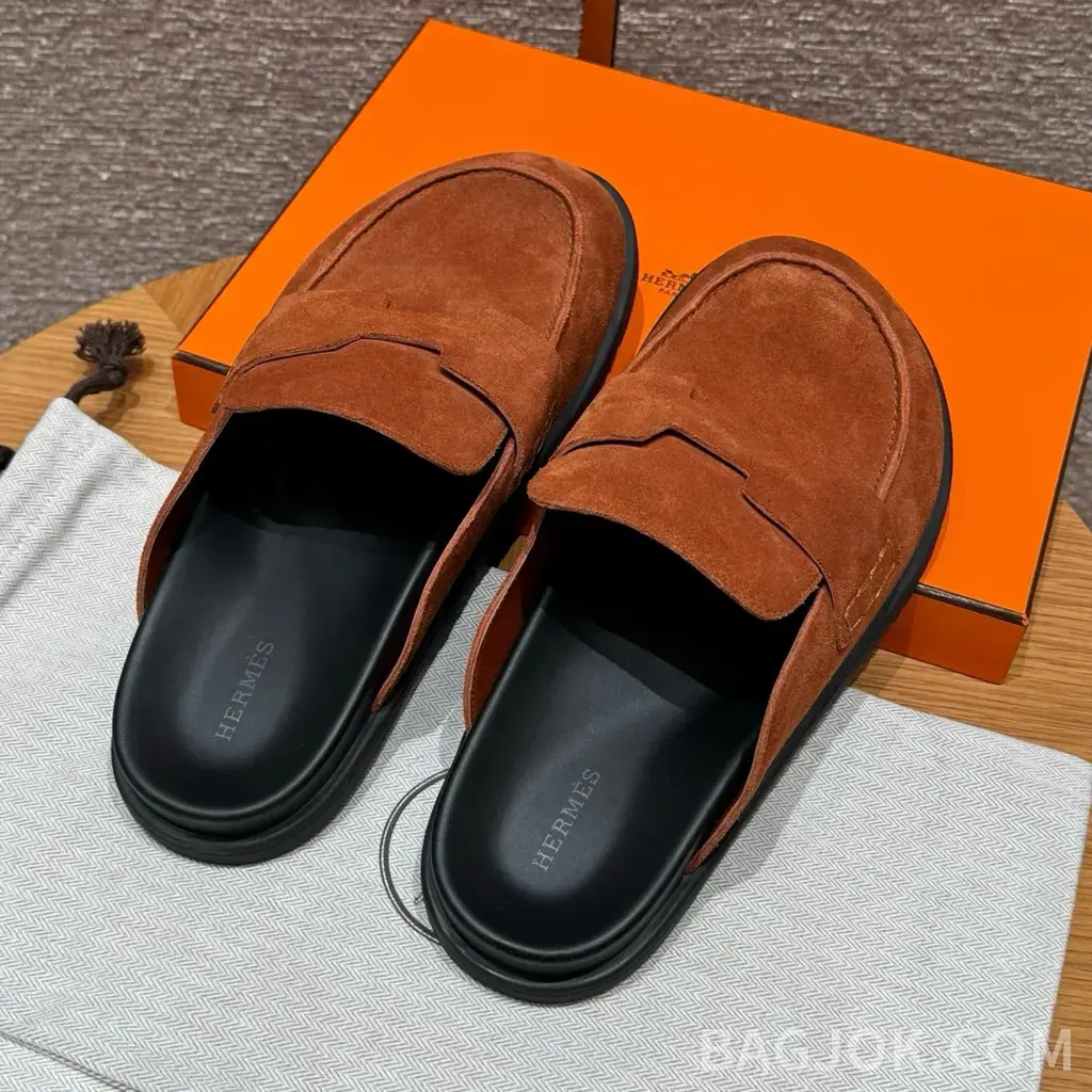 에르메스 에르메스 고(Go) 뮬 블로퍼(스웨이드) 상세 이미지