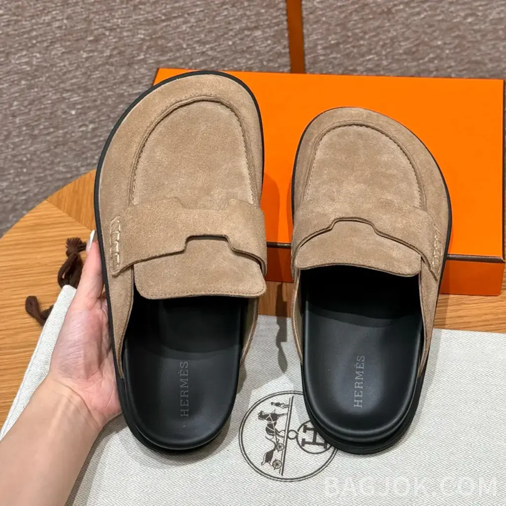 에르메스 에르메스 고(Go) 뮬 블로퍼(스웨이드) 상세 이미지