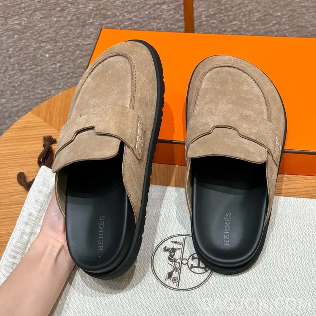 에르메스 에르메스 고(Go) 뮬 블로퍼(스웨이드) 상세 이미지