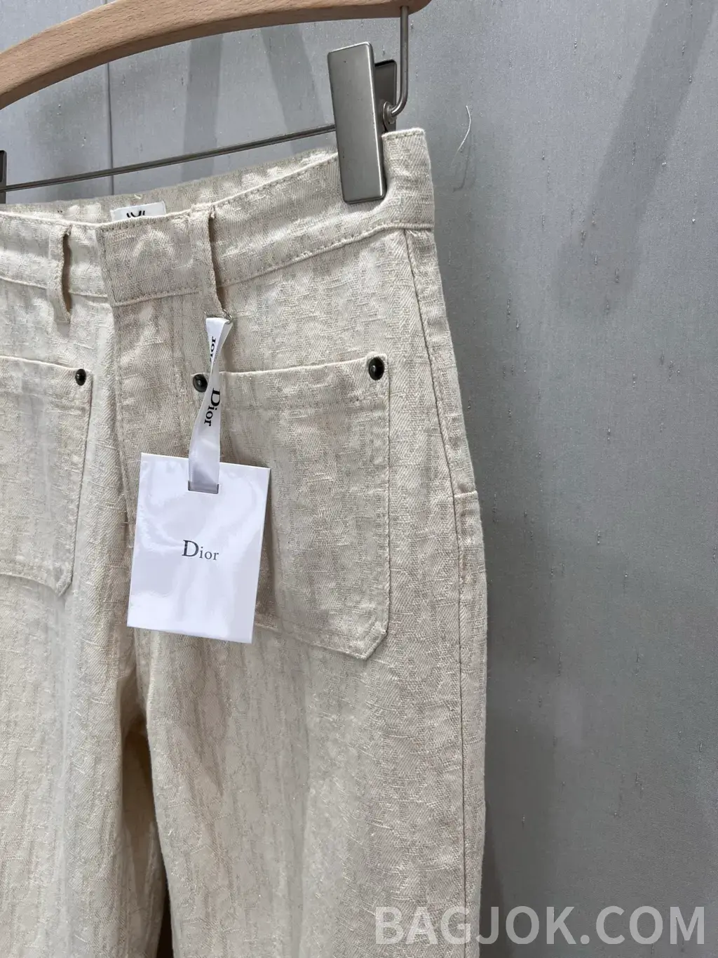 디올 DIOR 오블리크 모노그램 데님 팬츠 상세 이미지