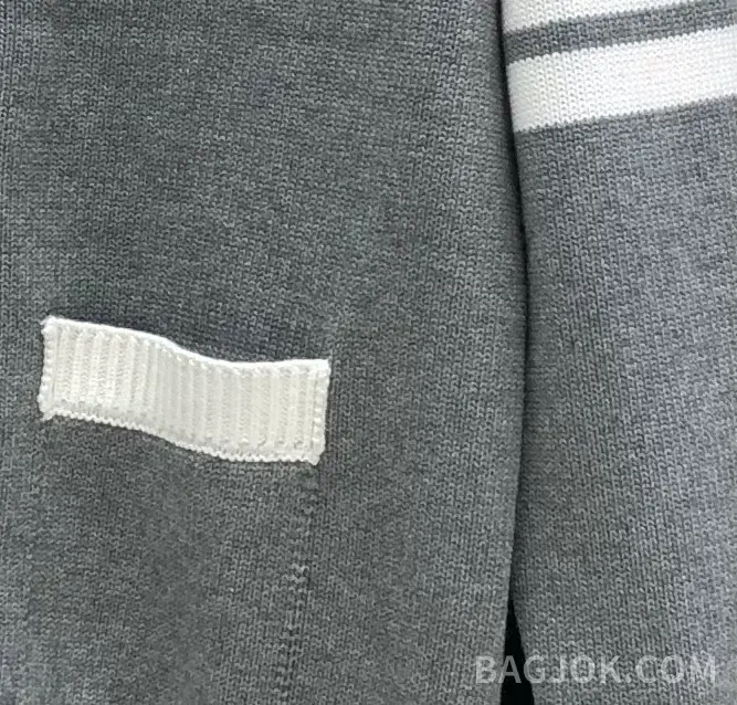 톰브라운 THOM BROWNE 닥스훈트 인타르시아 가디건 상세 이미지