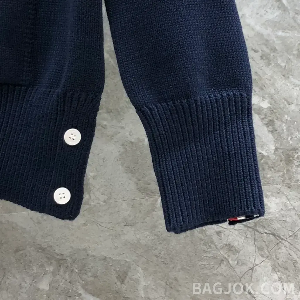 톰브라운 THOM BROWNE 닥스훈트 인타르시아 가디건 상세 이미지