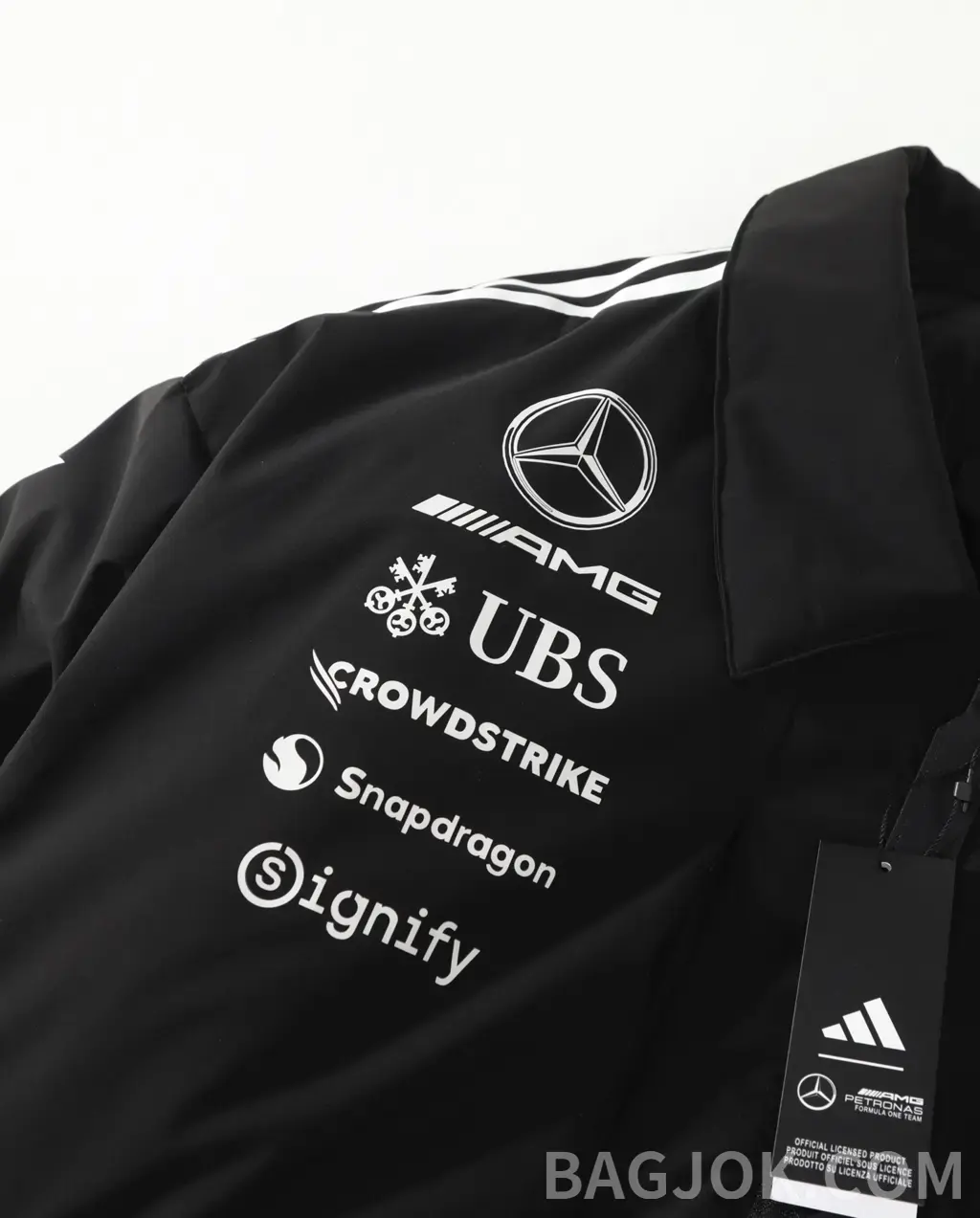 아디다스 ADIDAS x Mercedes-AMG PETRONAS F1 Team 재킷 상세 이미지