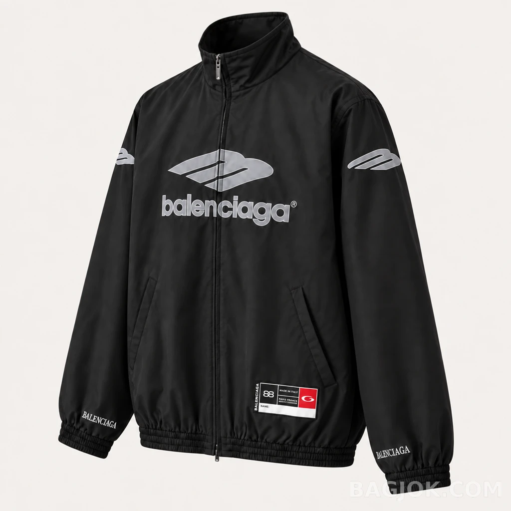 발렌시아가 BALENCIAGA Big Logo Windbreaker Jacket 상세 이미지
