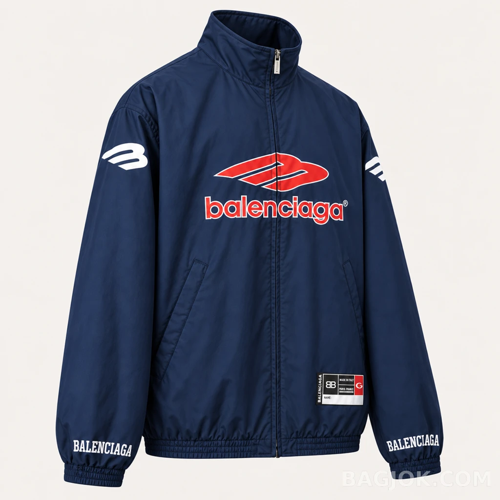 발렌시아가 BALENCIAGA Big Logo Windbreaker Jacket 상세 이미지