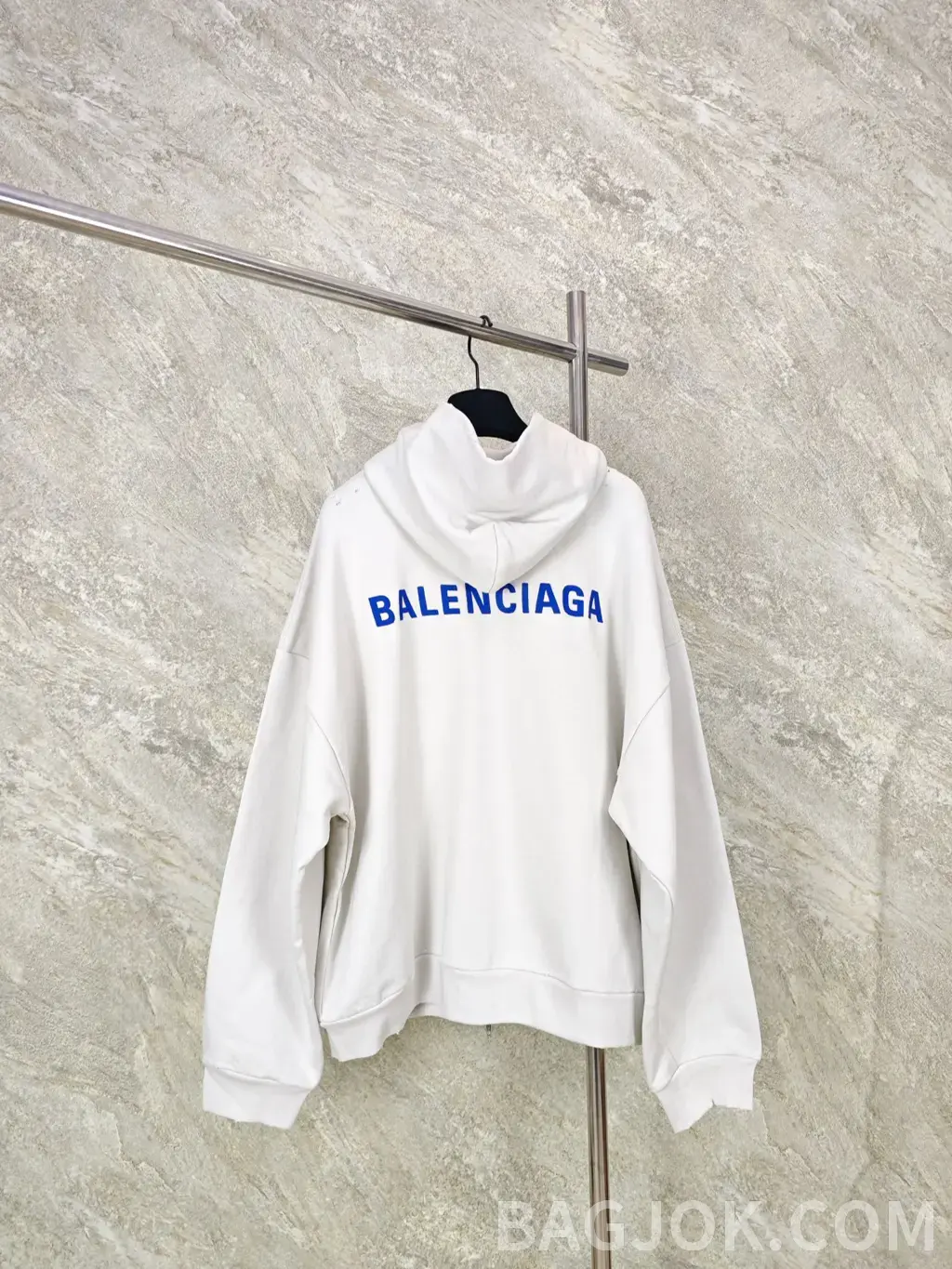 발렌시아가 BALENCIAGA 자수 집업 후드 상세 이미지