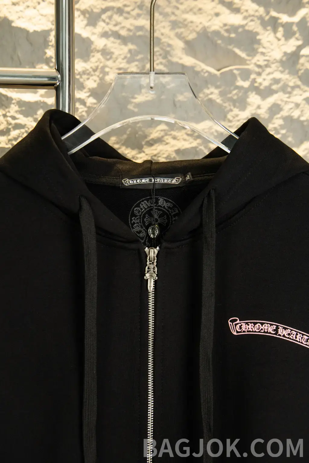 크롬하츠 CHROME HEARTS 그래피티 크로스 집업 후드 상세 이미지