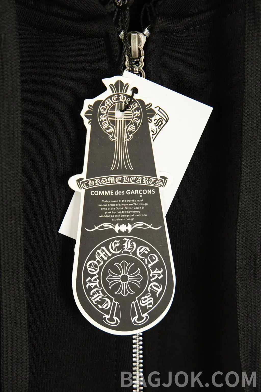 크롬하츠 CHROME HEARTS 그래피티 크로스 집업 후드 상세 이미지